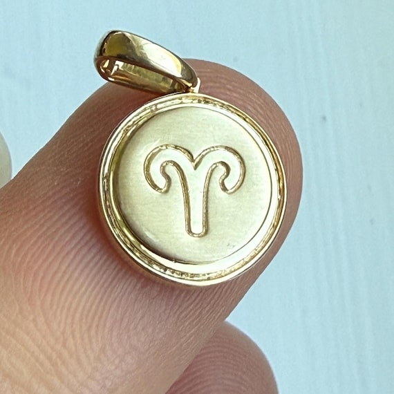 Zodiac 14K Gold Aries Charm