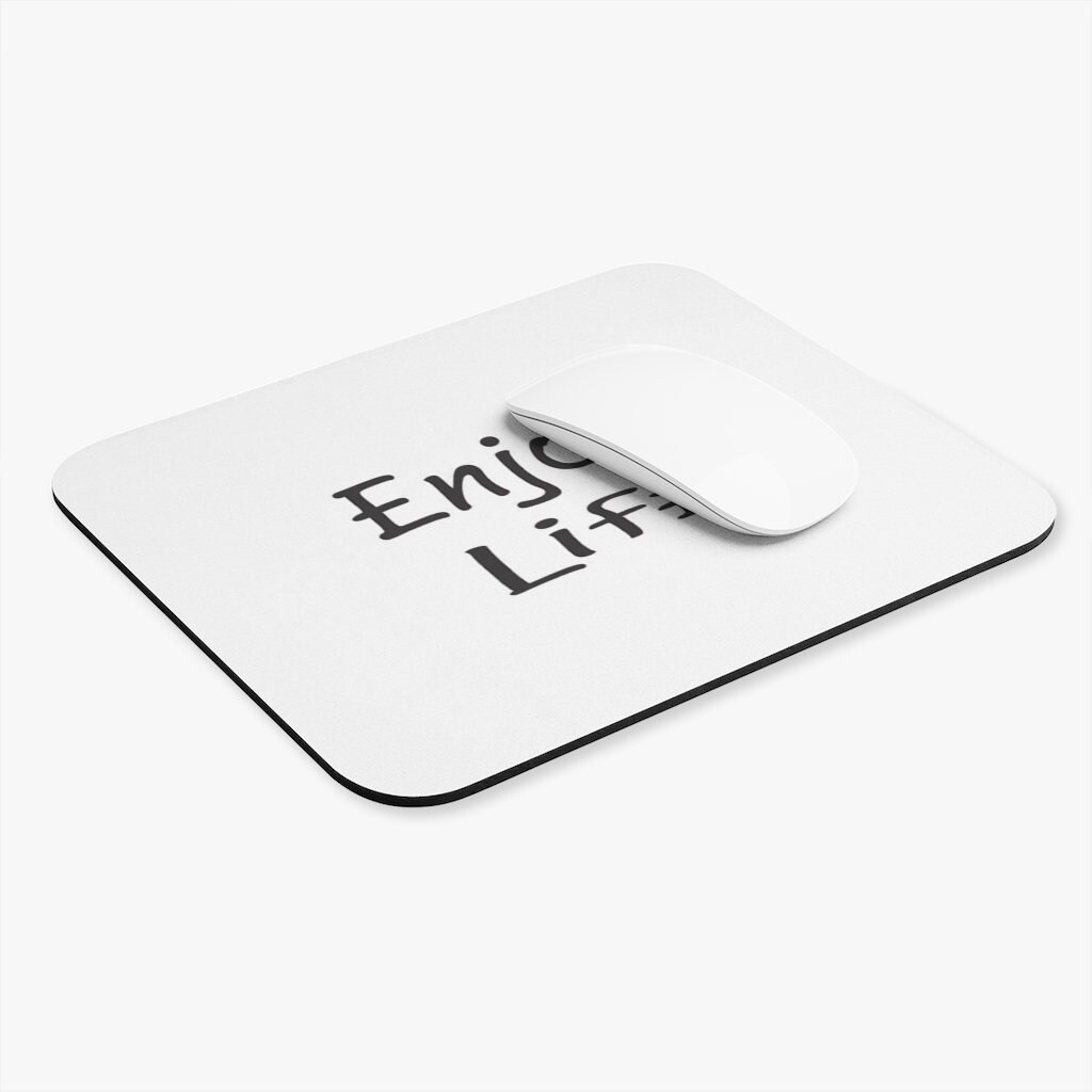 Enjoy Life Mouse Pad rectangle Mouse Pad to Enjoy Life Etsy
