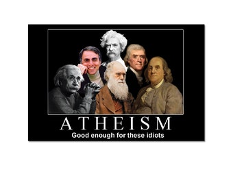 Telling Atheists Theyre Going to Hell /… Refrigerator Magnet