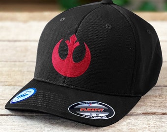SW Rebel Alliance Embroidered Flexfit Adult Cool & Dry Sport Cap Hat - EF-EAP-H-00017