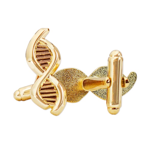 DNA Cufflinks - [Gold][1" Wide] - EF-JWL-C-00005