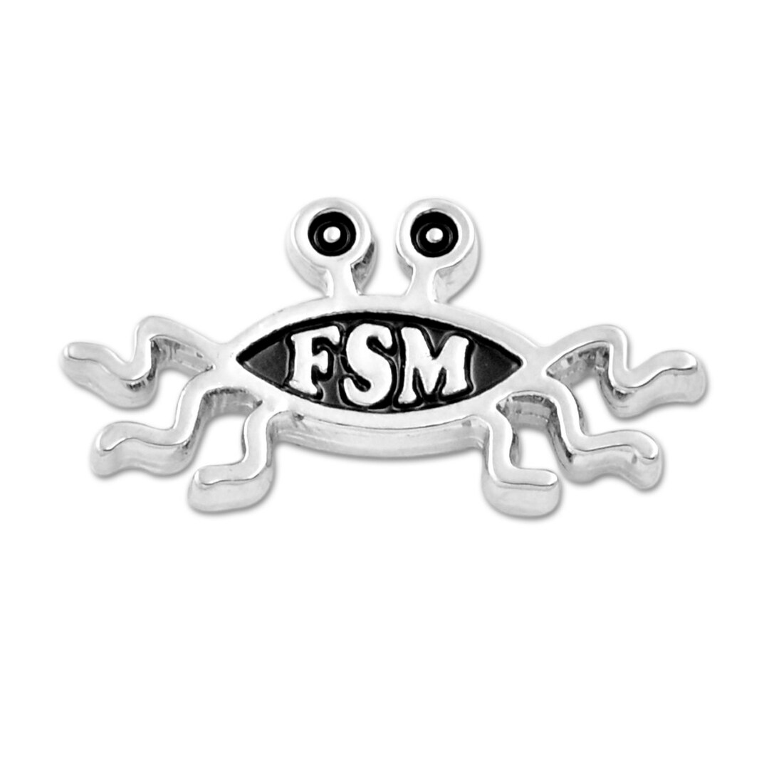 FSM Flying Spaghetti Monster Lapel Pin 1 Wide EF-JWL-L-00008 - Etsy