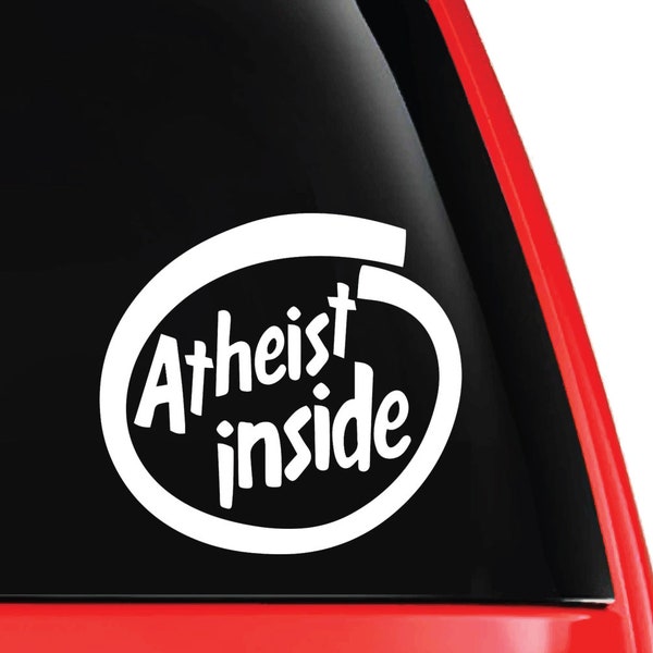 Freethinker Inside Weatherproof Vinyl Decal - EF-VDC-00010A