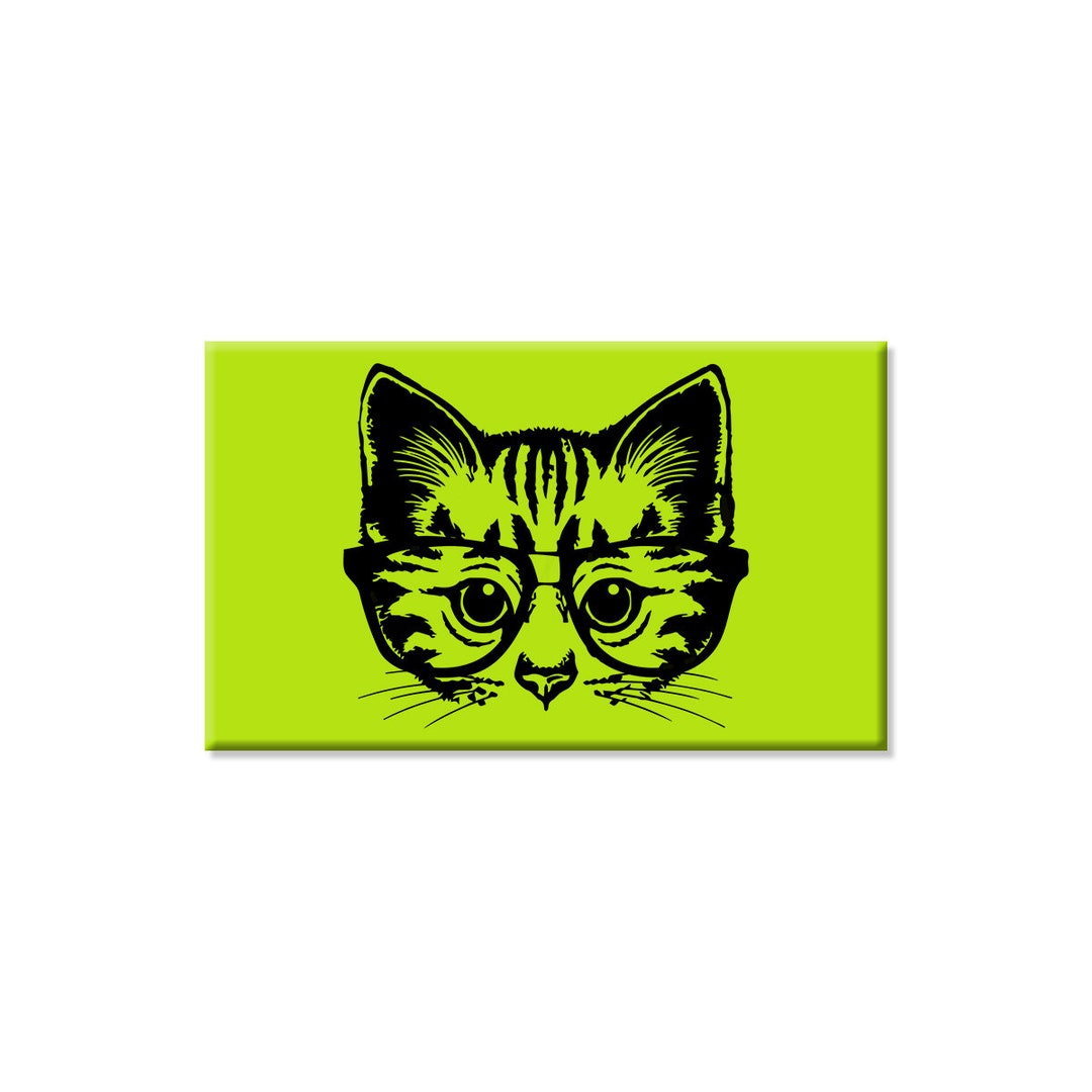 Nerd Cat Refrigerator 3 X 2 EFCATMAG00005 Etsy