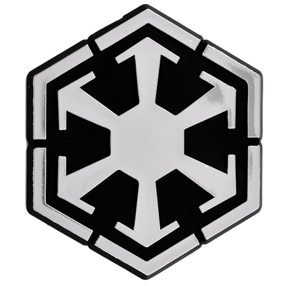 SW Toyoda Plastic Auto Emblem - [Silver][5.75'' x 2.25'']