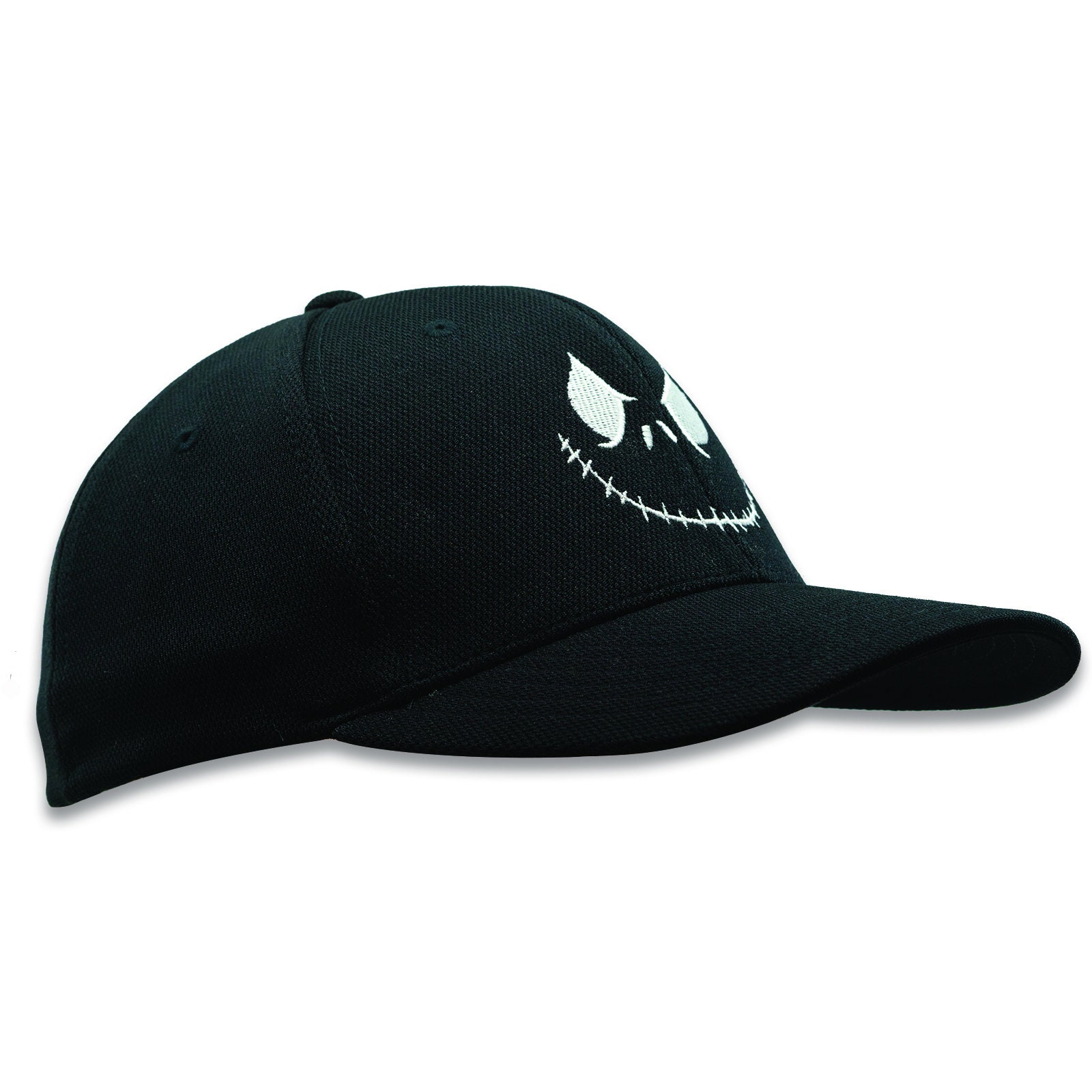 Adult Jack Sport EF-EAP-H-00070 Cap Etsy Flexfit Dry Hat Cool & Embroidered Skeleton -