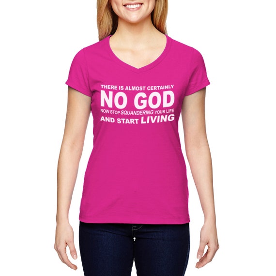 There is Almost Certainly No God Stop Squandering Your Life - Etsy