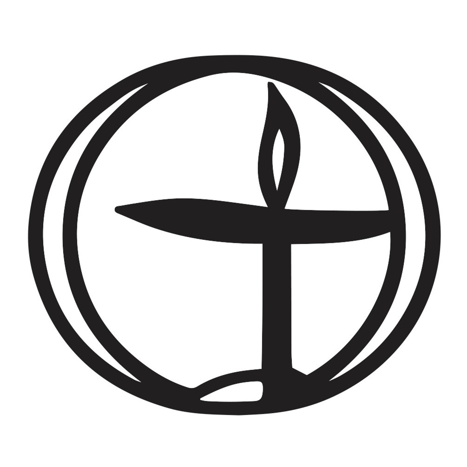 Unitarian Universalist Flaming Chalice Weatherproof Vinyl Etsy