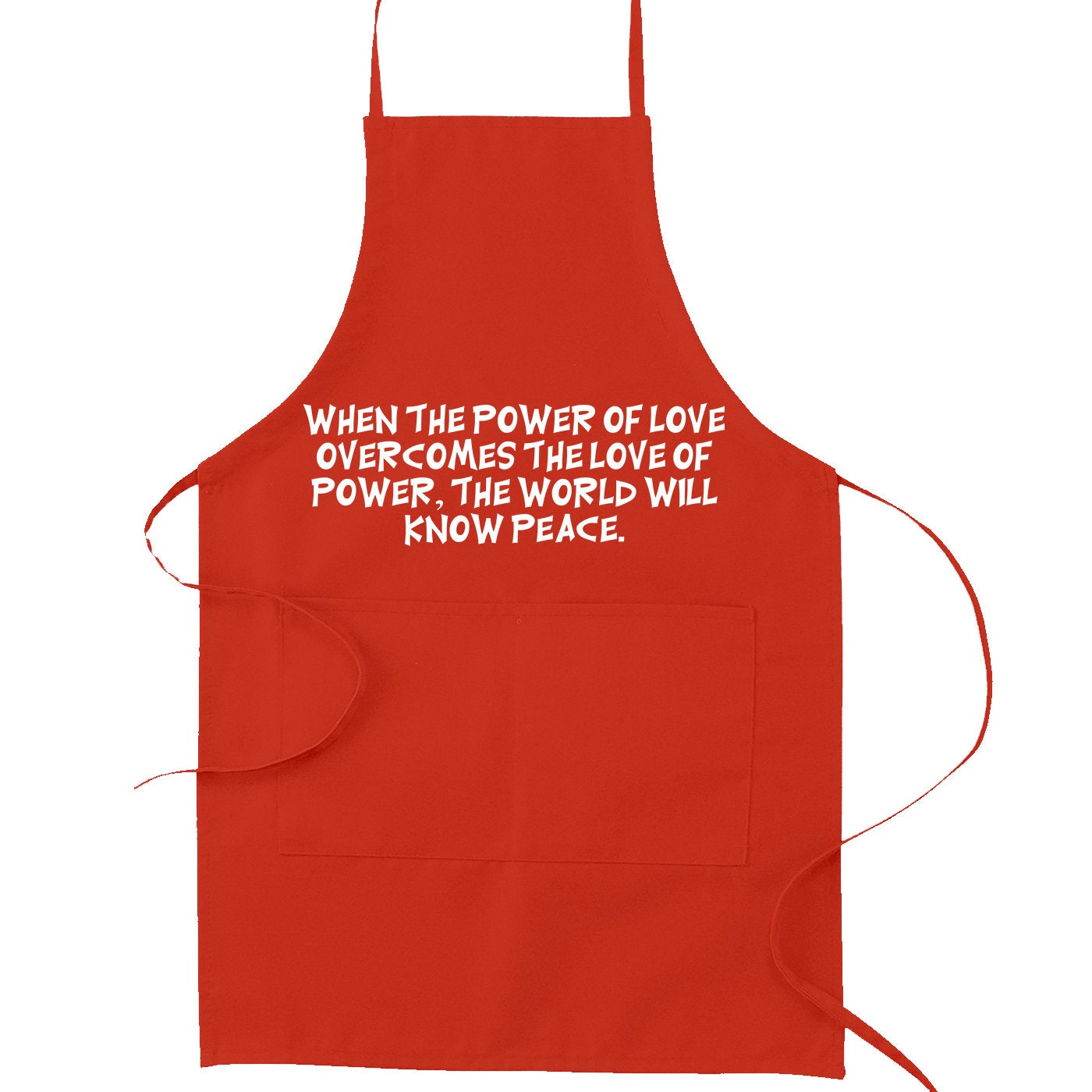 When the Power of Love Overcomes the Love of Power Kitchen | Etsy