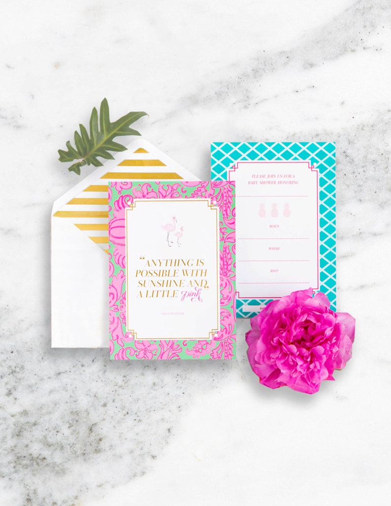 Printable Invitation Flamingo Baby Shower Invitation Flamingo Shower Flamingo Baby Pink Flamingo Flamingo Invite Shower Invitation