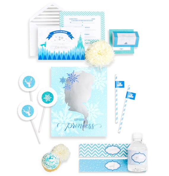 Frozen Party Frozen Invitation Frozen Birthday Frozen Etsy