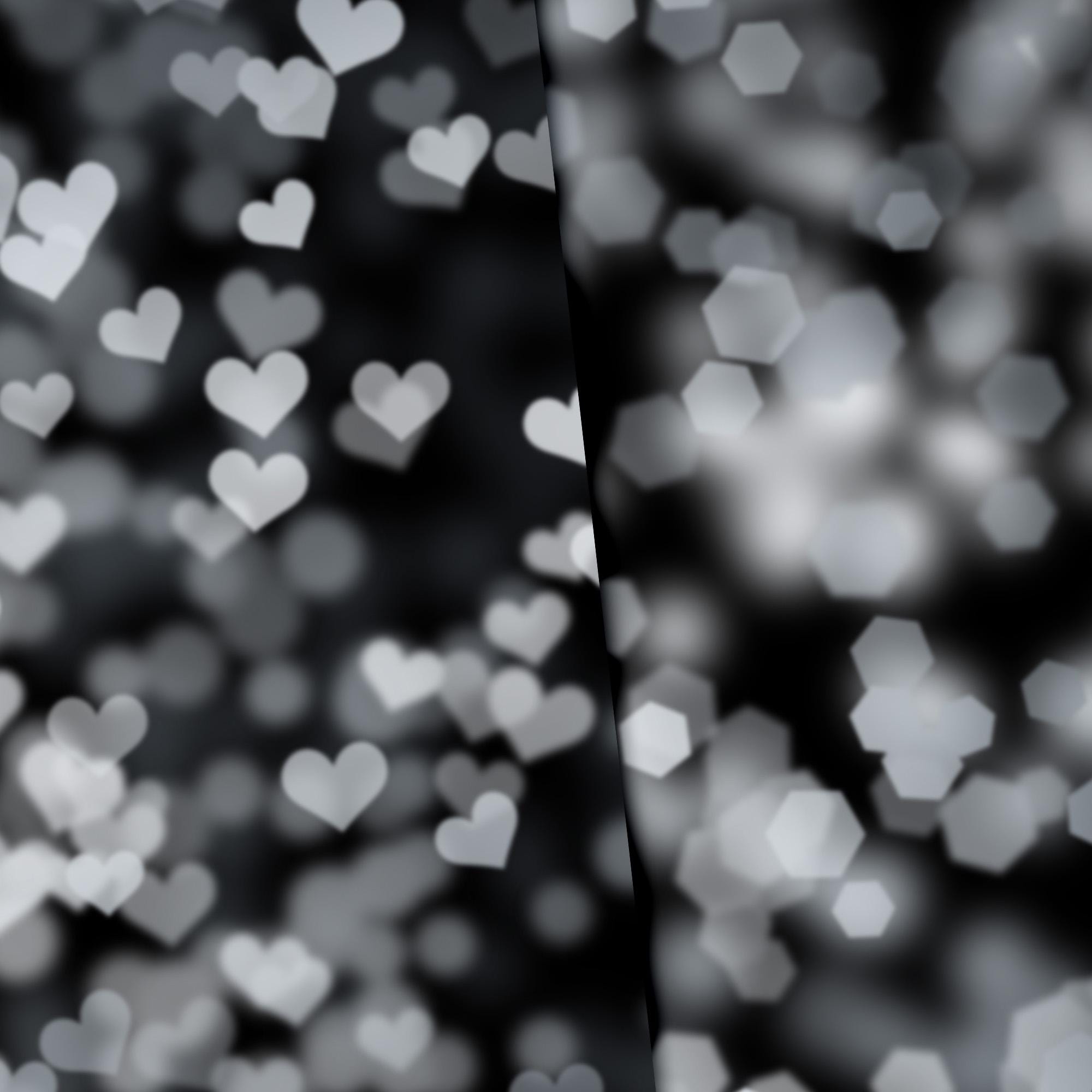 Black and Silver Bokeh Digital Paper, Commercial Use, Instant Download ...