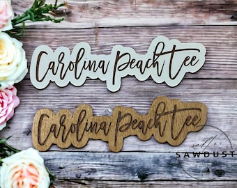 Custom Wood Name | Business Watermark | Wooden Watermark | Watermark Photos | Social Media Logo | Business Logo | Wood Logo