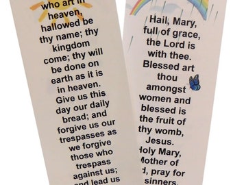 Bookmark With Prayer - Miraculous Virgin