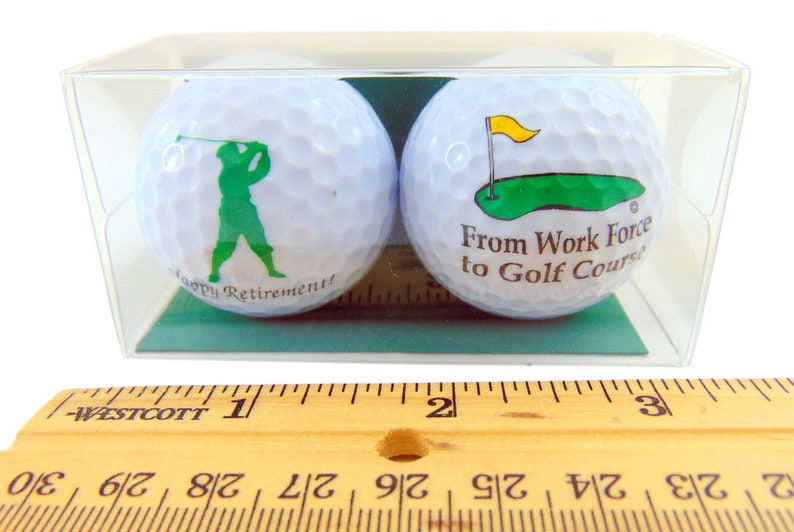 From the Workforce to the Golf Course Retirement Golf Ball Etsy