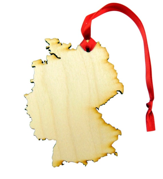 Germany Wooden Country Christmas Ornament Boxed Decoration Handmade In The U S A