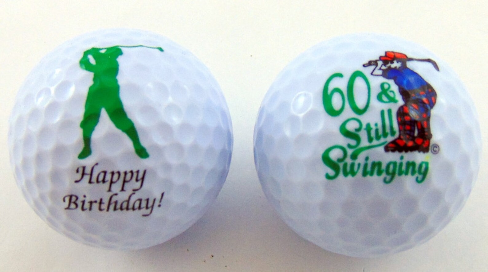 60th Birthday Golf Balls Gift Pack for for Golfers Etsy