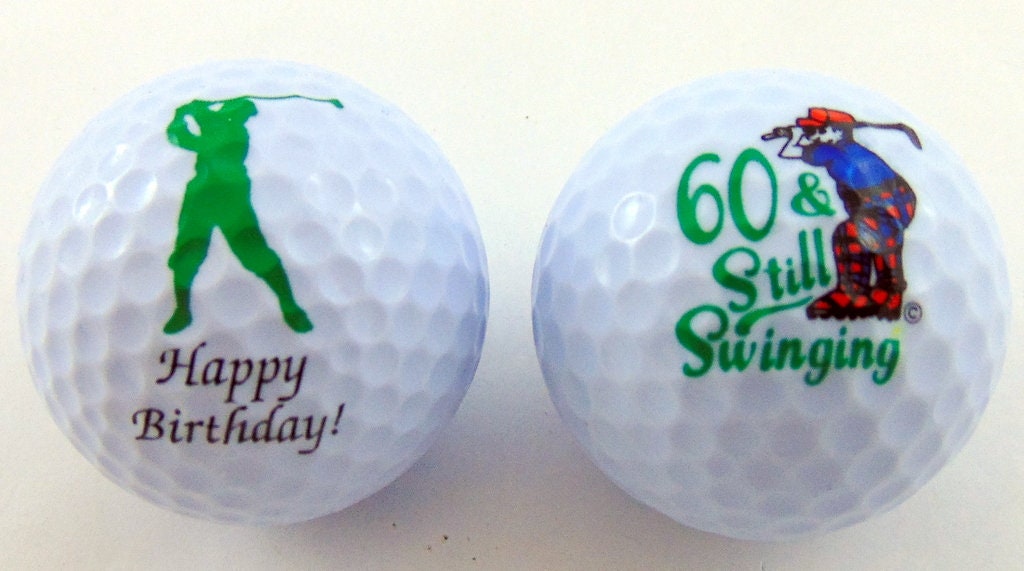 60. Geburtstag Golfbälle Geschenkpaket für Golfer - .de