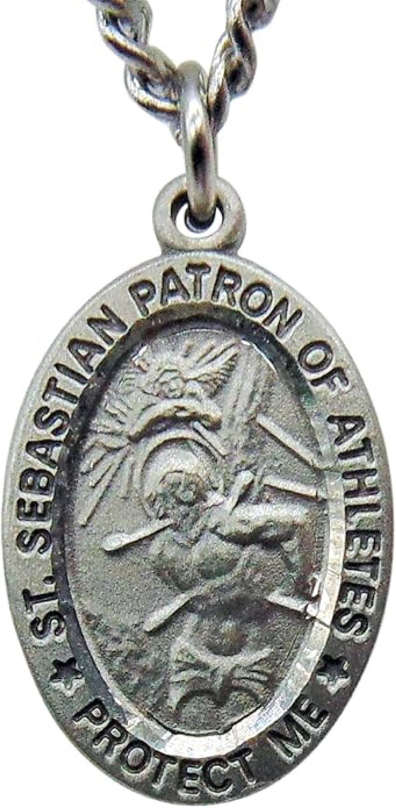 Westmon Works St Sebastian Medal All Sports Saint Set With Pewter ...