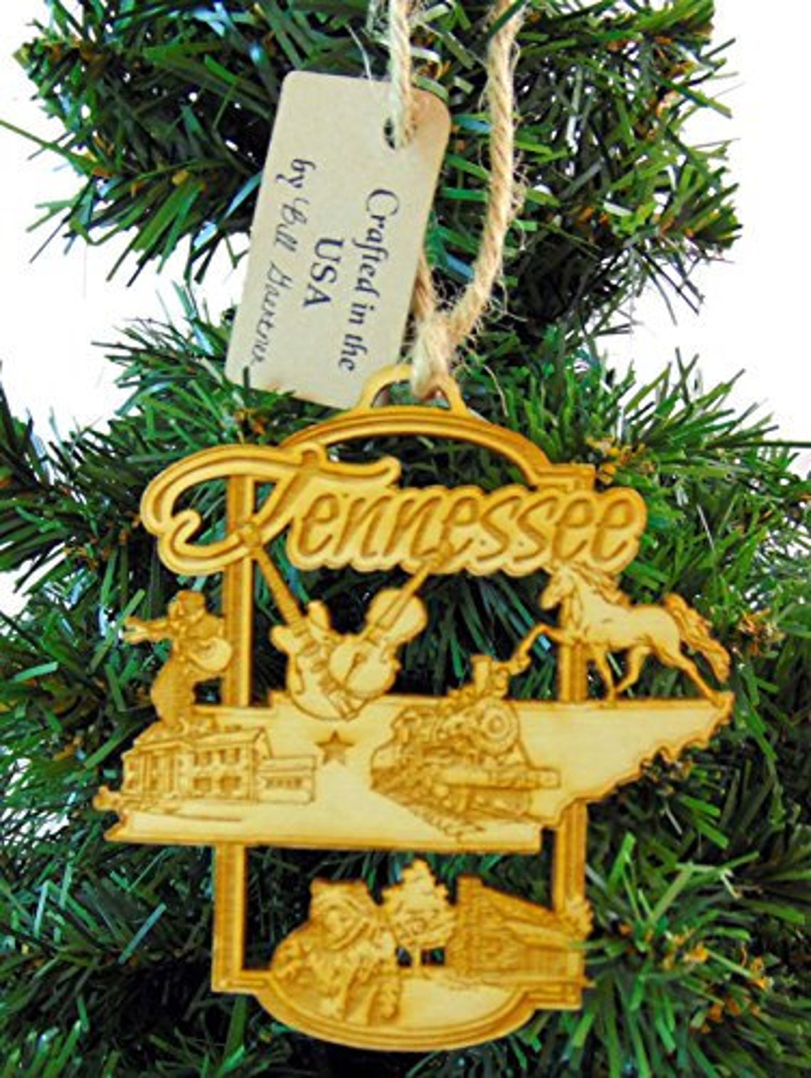 Tennessee Christmas Ornaments 
