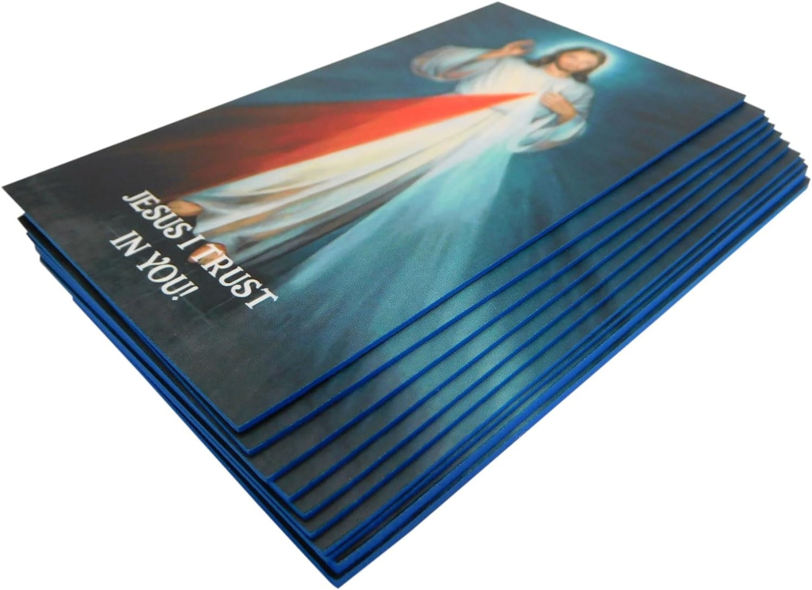 Divine Mercy Holy Card Set of 10, Wallet Sized Prayer Cards - Etsy