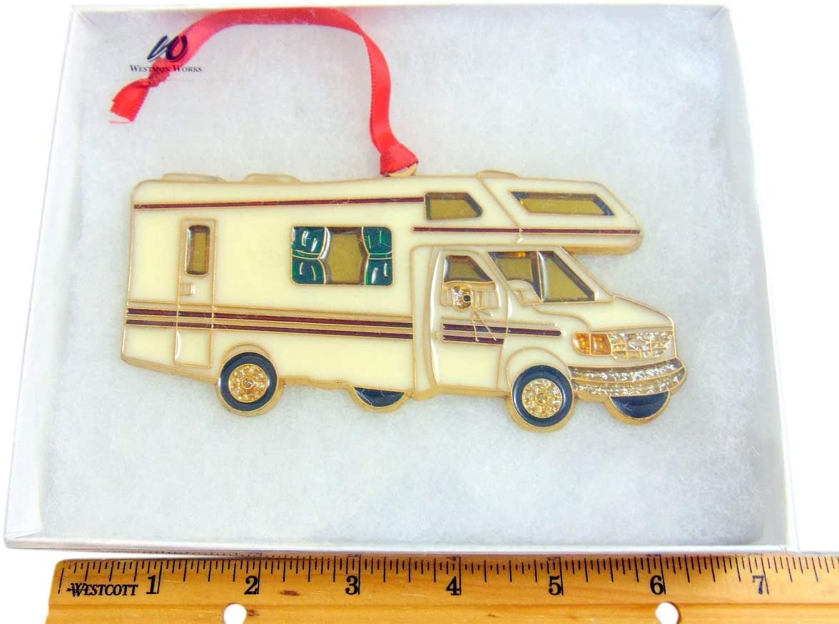 Motorhome Camper Christmas Tree Ornament Holiday Decoration Etsy