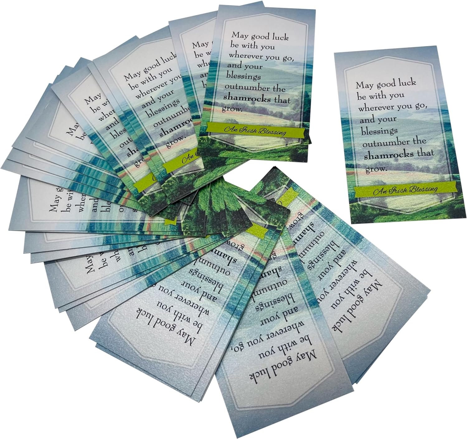 Irish Blessing Holy Card Bulk Set With Prayer From Ireland Pack of 25 ...