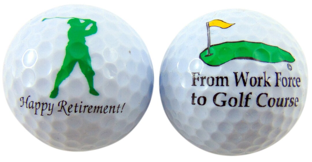 From the Workforce to the Golf Course Retirement Golf Ball Gift Pack