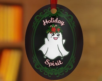 Adorno de árbol fantasma gótico, decoración pagana de Yule