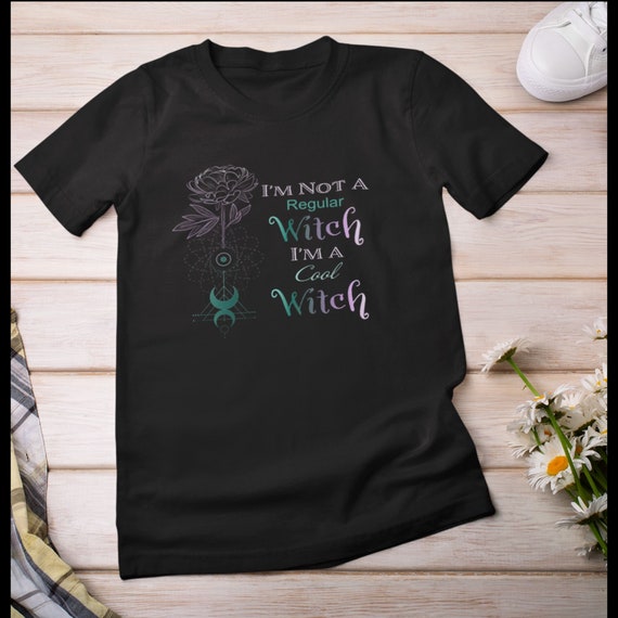 Cool Witch Unisex Tshirt, Witchy Tee, Witch Fashion, Metaphysical clothing, Witch Gift, Graphic Tshirt, Pagan Tshirt, Unique Gift