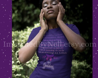 Goddess T-shirt, Witchy Pagan Tee, Self Love Gift