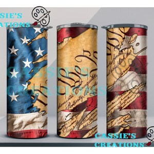 Maglietta Uomo A Maniche Lunghe We The People – Bandiera USA, Patriottismo, Costituzione