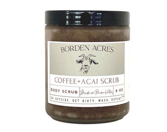 Coffee+Acai Body Scrub