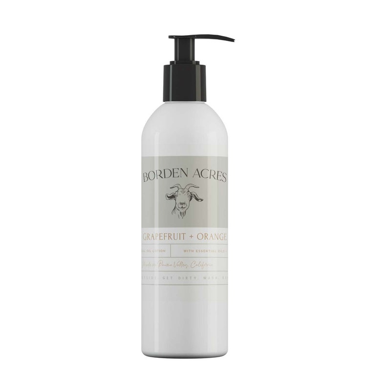 Goat's Milk Body Lotion Grapefruit+Orange EO