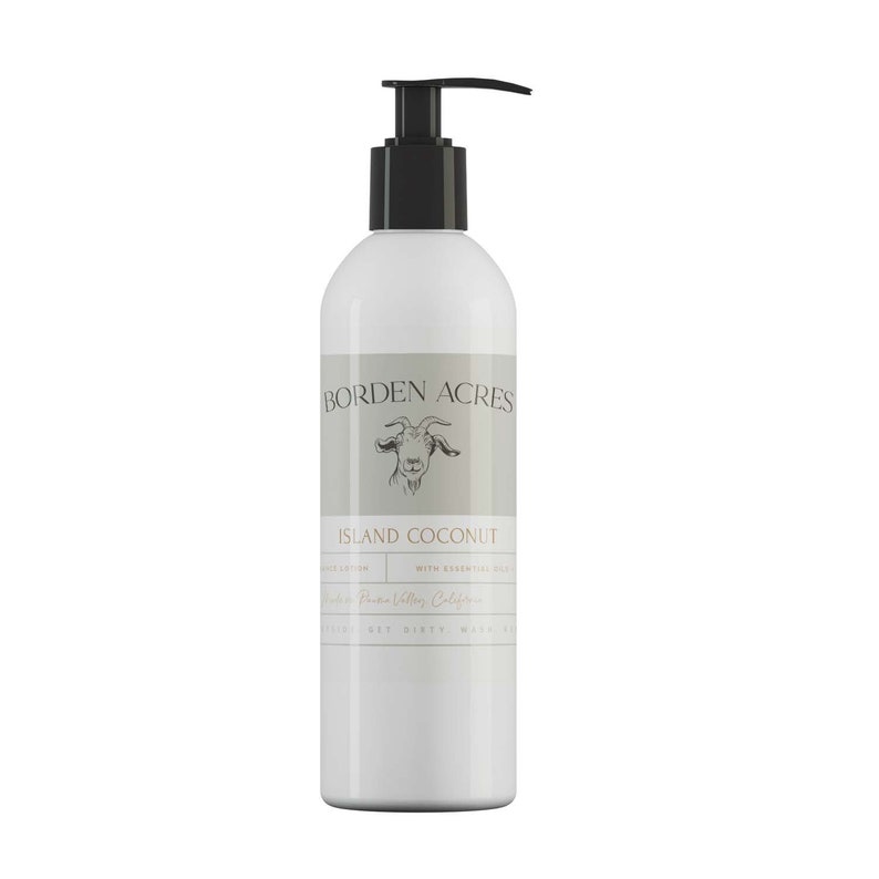 Goat's Milk Body Lotion Island Coconut