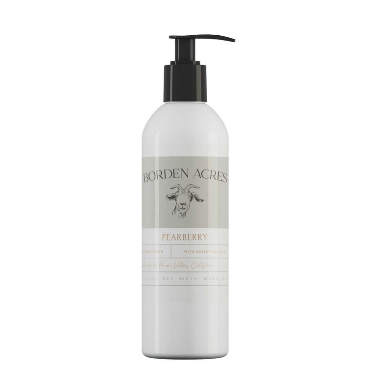 Goat's Milk Body Lotion Pearberry