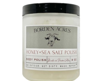 Honey+Sea Salt Body Polish