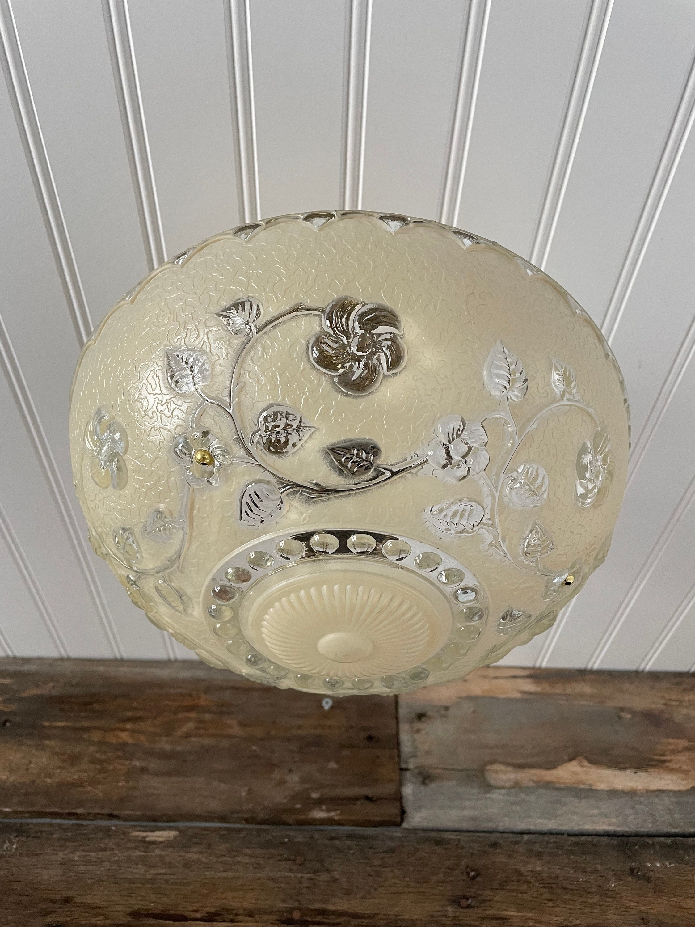 ヴィンテージビーズチェーン天井照明器具 - Etsy 日本