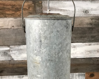 Vintage Barn Pail Pendant