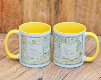 Jane Austen 'Pride and Prejudice' illustrated Mug