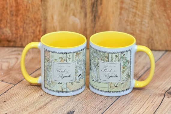 Jane Austen 'Pride and Prejudice' illustrated Mug