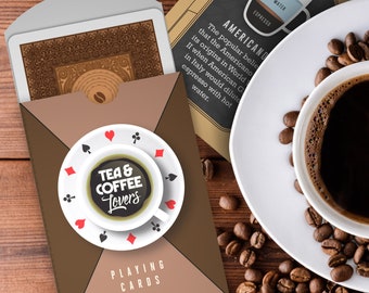 Tea & Coffee Lovers Playing Cards