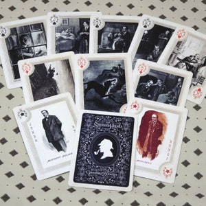 Sherlock Holmes Illustrated Playing Cards image 8