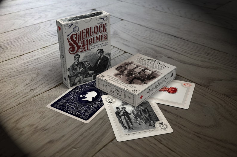 Sherlock Holmes Illustrated Playing Cards image 7
