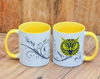 Twin Peaks 'The Owls are not what they seem' Mug