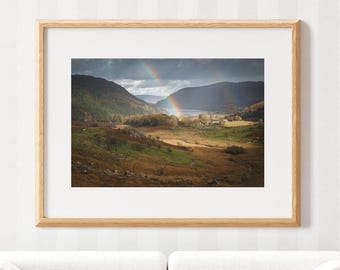 Cwm Glas Crafnant, Eyri, Snowdonia, Wales. Photographic print, Canvas, Wall Art, Nick Livesey