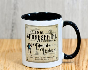 Edward Lionheart 'Theatre of Blood' Mug