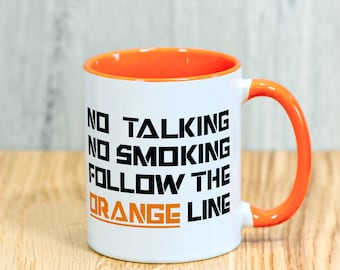 Escape From new York 'Orange Line' Mug