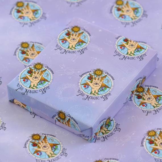 Buffy The Vampire Slayer inspired Magic Box Pattern Wrapping Paper (50CM x 70CM)