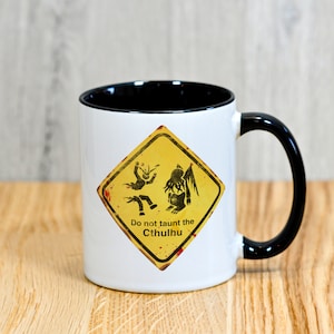 Warning Cthulhu Mug